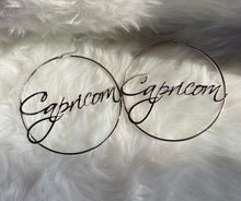 Load image into Gallery viewer, Astrological Hoop Earrings
