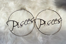 Load image into Gallery viewer, Astrological Hoop Earrings
